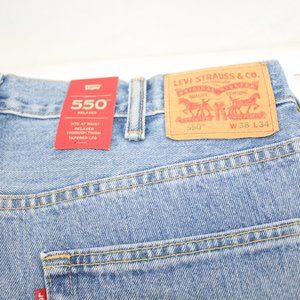 NEW Levi's Red Tag 550 Relaxed 38x34